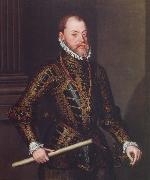 Alonso Sanchez Coello Portrait of Philip II of Spain Sweden oil painting artist